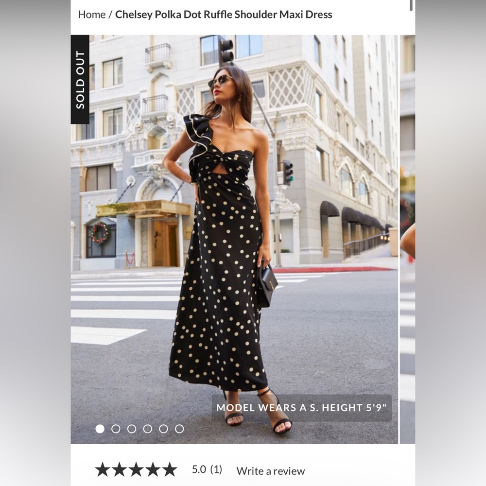 Vici Chelsea Polka Dot Dress - Never been worn